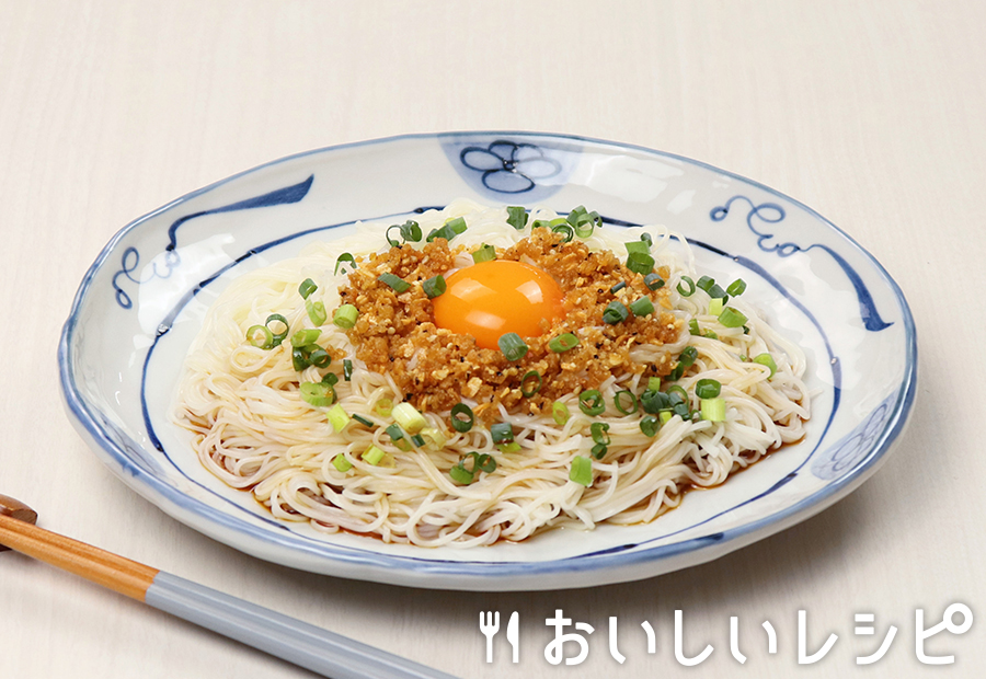 ザクだれそうめん