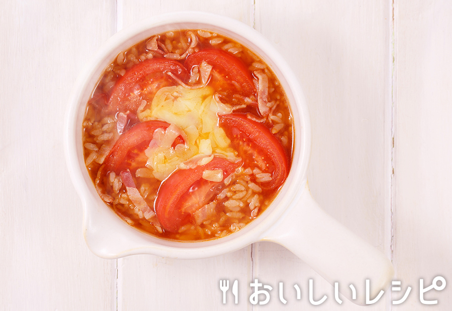 my主食スープ　トマトキムチリゾット