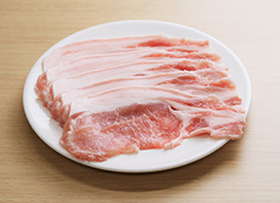 豚ロース肉厚さ2～3ミリ