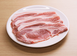 豚ロース肉厚さ4～5ミリ
